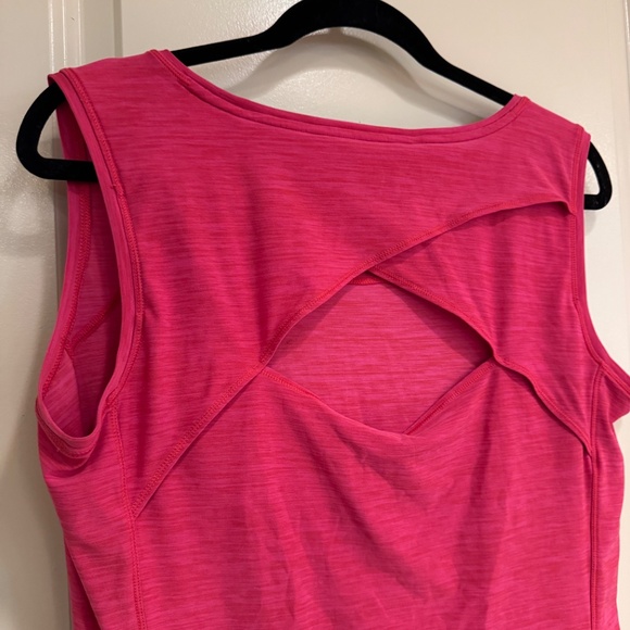 Royal Robbins Women's Travel Tech Tank in Fuchsia - Picture 2 of 6